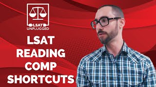 LSAT Reading Comprehension Shortcuts [upl. by Coletta]