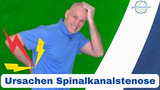 Spinalkanalstenose Lendenwirbelsäule LWS  Ursachen und Therapie [upl. by Kaasi]