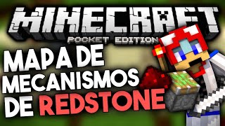 Mapa Con 10 Mecanismos De Redstone En Minecraft [upl. by Gweneth]