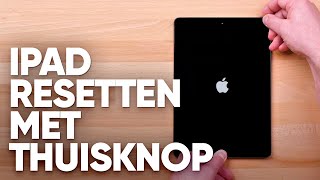 iPad resetten met thuisknop geforceerd opnieuw opstarten  Fixjenl [upl. by Lananna]