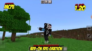 Showcase Addon RPG Gration MCPE Minecraft Indonesia [upl. by Tychonn455]