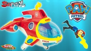 Pat Patrouille Sea Patrol Ryder Sub Patroller Sous Marin Paw Patrol Jouet Toy Review Kids [upl. by Anson]