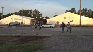 Crestview Elementary and Middle Schools open in temporary structures after spring tornado [upl. by Aziram]