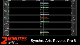 Synchro Arts Revoice Pro 3 vocal VSTAU plugin in action [upl. by Ajed32]