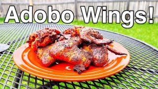 Adobo Marinated Chicken Wings  JB’s BBQ amp Guns [upl. by Lenna]