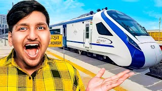 I Traveled in Vande Bharat Express  Better than Airplane [upl. by Hampton779]