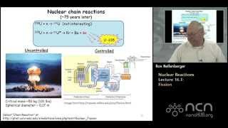 Purdue PHYS 342 L161 Nuclear Reactions Fission [upl. by Atikihs]