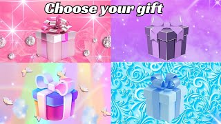 Choose your gift 🤩💝🎁 4 gift challenge pickonekickone wouldyourather giftboxchallenge [upl. by Berkie]