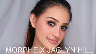 MORPHE X JACLYN HILL PALETTE TUTORIAL amp REVIEW  Nadya Aqilla  Indonesia [upl. by Ahsercel680]