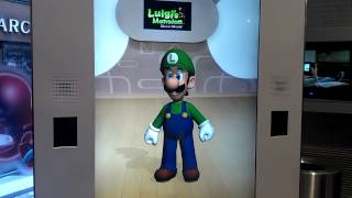 Luigis welcome at the Luigis Mansion Dark Moon Nintendo World launch [upl. by Honoria264]