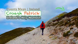 Climbing 🇮🇪 Irelands Holy Mountain  Croagh Patrick [upl. by Ploss]