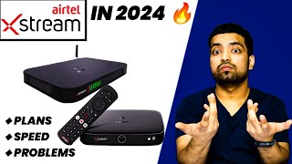 Airtel XStream Fiber In 2024 ⚡️ Installation Speed Charges Plans  Full Review [upl. by Carmelina837]