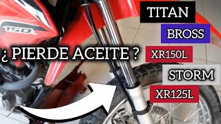 Cambiar reten de suspensión honda Xr 150 125 190 bross change honda suspension seals xr 150 [upl. by Haggar769]