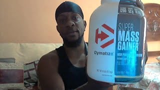 DYMATIZE SUPER MASS GAINER REVIEW SKINNY GUYS 2300 CALORIE POWER SHAKE RECIPE 92 GRAMS PROTEIN [upl. by Beverle]