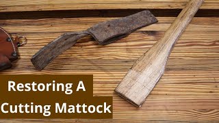 Restoring and Handling A Cutting Mattock [upl. by Chenay]