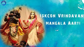 Iskcon Vrindavan Mangala Aarti [upl. by Enelra]