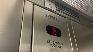 Express Lift Tallaght University Hospital Tallaght Dublin [upl. by Smada]