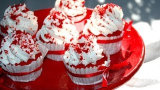 RED VELVET CUPCAKE per SAN VALENTINO Le ricette di DELIZIEePASTICCi [upl. by Mclain]