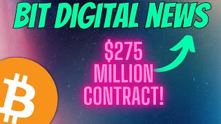 Big Bit Digital News Brings Big Pump BTBT Stock [upl. by Sukhum]