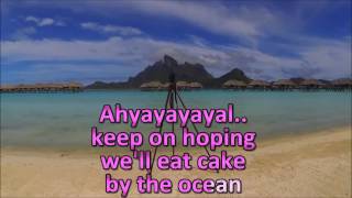 DNCE  Cake By The Ocean KARAOKE [upl. by Maribel]