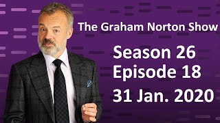 The Graham Norton Show S26E18 Jim Carrey Margot Robbie Daniel Kaluuya Jodie Turner Smith [upl. by Ylrehc]