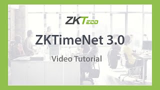 Video Tutorial ZKTimeNet 30  Conectividad entre Software y Dispositivos [upl. by Htebzil934]