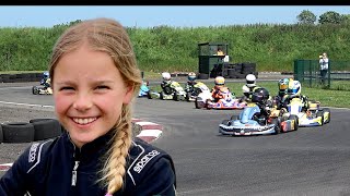 NEW GIRL IN KARTING showing real potential as a Cadet UK Kart Series 2024 Sheni Cadet Final [upl. by Elliott]