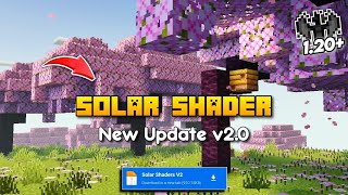 Realistic Shaders Minecraft PE 120  Render Dragon Mcpe Shaders 12072 [upl. by Ddal911]