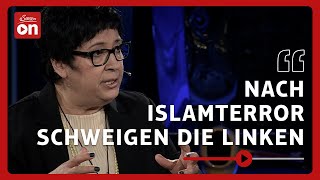 Seyran Ateş „Nach Islamterror schweigen die Linkenquot  Talk im Hangar7 [upl. by Hatty]