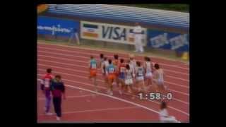 1990 European Athletics Championships Mens 1500m final [upl. by Meuse]