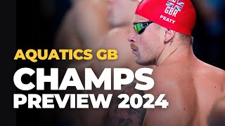 PREVIEWING the Aquatics GB Swimming Champs 2024 [upl. by Nitsrik482]