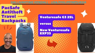 Pacsafe Venturesafe G3 vs Venturesafe EXP 35 [upl. by Kilroy]