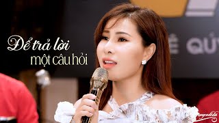 Để Trả Lời Một Câu Hỏi  Phi Thanh Official MV [upl. by Bondy267]