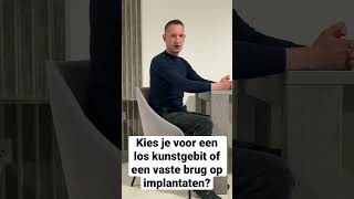 Tanden laten Trekken voor een Los kunstgebit een Losse Gebitsprothese of vaste brug op implantaten [upl. by Euqirat249]