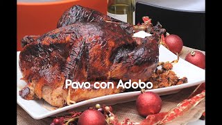 Pavo cocido al vapor y horneado con adobo [upl. by Athallia]