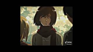 ★historia talarica e mikasa ciumenta  ┆EDIT aotedit ANIME eren atacontitan historia mikasa [upl. by Ycaj]