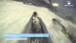 Ehrwalder Alm Kamerafahrt Piste 3  KlämmliAbfahrt [upl. by Boycie]