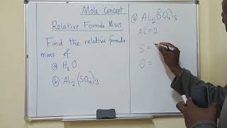 Relative Formula Mass  mole concept [upl. by Arracahs484]