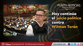 🔴 EnVIVO  Hoy continúa el juicio político contra Wilman Terán [upl. by Kcirdorb]