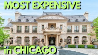 TOP 7 in Chicago Area Expensive Mansions Villas amp Luxury Homes [upl. by Plantagenet]