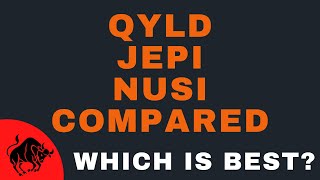 QYLD vs JEPI vs NUSI  Best Covered Call Dividend ETFs Compared [upl. by Atival603]