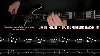 Bob Marley  Sun Is Shining Bass Line wtabs and standard notation [upl. by Orren267]