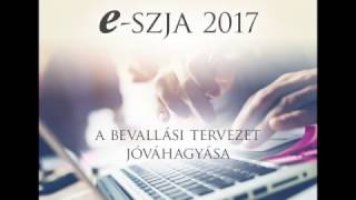 eSZJA  A bevallási tervezet jóváhagyása [upl. by Gaspard]