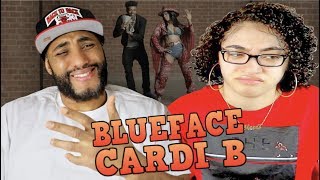 MY DAD REACTS TO Blueface  Thotiana Remix ft Cardi B Dir by ColeBennett REACTION [upl. by Anay501]