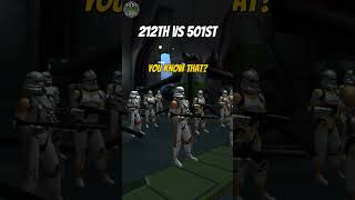 212th vs 501st starwars shorts [upl. by Hunter847]