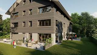 Un projet immobilier à PeneySatigny 21 appartements aux portes de Genève dans un cadre idyllique [upl. by Eadas]