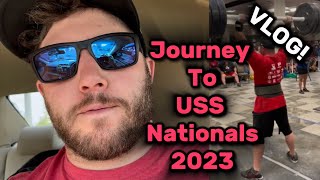 My Trip To Texas For The USS Strongman Nationals 2023 [upl. by Aidroc113]