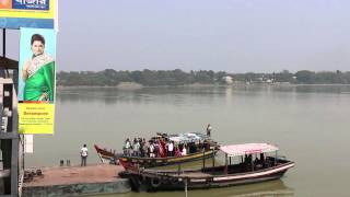 River Hooghly  Serampore  February 2015 [upl. by Terriss]