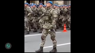 Larmée Turque en Azerbaïdjan parade militaire [upl. by Courtney438]