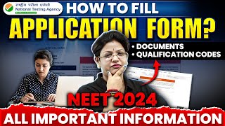 NTA Latest Update NEET2024 🚨  How to Fill NEET Application Form  Qualifying Examination Codes ✅ [upl. by Relyk]